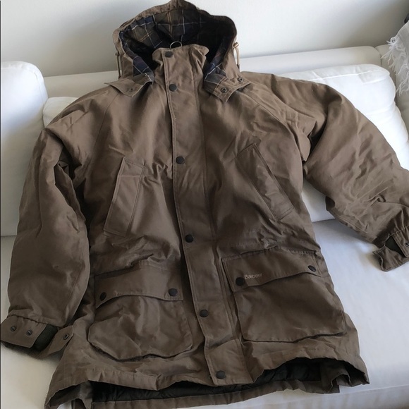 barbour duracotton parka